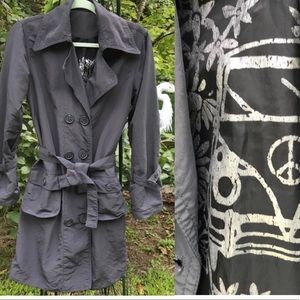 VW Boho Hippie Jacket with VW screen print inside